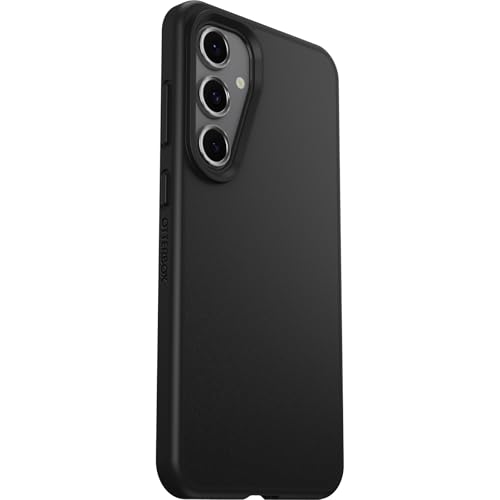 OtterBox Schutzhülle für Samsung Galaxy S24 FE React Serie, schwarz, ultradünn, taschenfreundlich, erhöhte Kanten schützen Kamera und Bildschirm, kabelloses Laden kompatibel