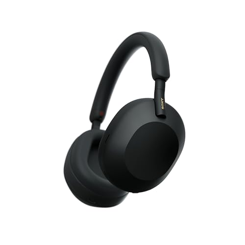 Sony WH-1000XM5 kabellose Bluetooth Noise Cancelling Kopfhörer (30h Akku, Touch Sensor, Headphones Connect App, Schnellladefunktion, optimiert für Amazon Alexa, Headset mit Mikrofon) Schwarz