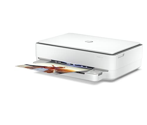 HP ENVY 6020e Multifunktionsdrucker, 20€ Cashback, 3 Monate gratis drucken mit HP Instant Ink inklusive, HP+, Drucker, Scanner, Kopierer, WLAN, Airprint