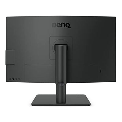 BenQ PD2705U Grafiker Monitor (AQCOLOR Technologie, 27 Zoll, 4K UHD, IPS, P3-Farbraum, USB-C-Laden, DP / HDMI, KVM, Hardware kalibriert, Höhenverstellbar), MacBook kompatibel