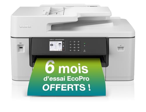 Brother MFC-J6540DWE EcoPro DIN A3 4-in-1 Farbtintenstrahl-Multifunktionsgerät (250 Blatt Papierkassette, Drucker, Scanner, Kopierer, Fax)