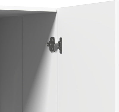 vidaXL Waschmaschinenschrank Badschrank Badmöbel Badezimmerschrank Schrank Badezimmermöbel Trocknerschrank Weiß 71x71,5x91,5cm