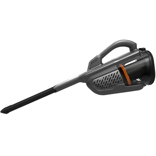 BLACK+DECKER Handsauger Akku Handstaubsauger Akku 36 Wh 18 V Akku-Handstaubsauger Dustbuster Smart tech BHHV520BT (mit Cyclonic Action & zwei Saugstufen, inkl. Ladekabel mit Wandhalterung)