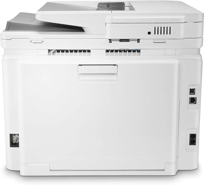 HP Color LaserJet Pro M283fdw Multifunktions-Farblaserdrucker (Drucker, Scanner, Kopierer, Fax, WLAN, LAN, Duplex, Airprint) weiß