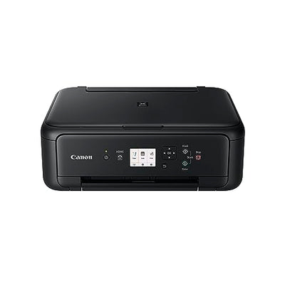 Canon PIXMA TS5150 Drucker Farbtintenstrahl Multifunktionsgerät DIN A4 (Scanner, Kopierer, Farbdisplay, 4.800 x 1.200 dpi, USB, WLAN, Duplexdruck, 2 Papierzuführungen) schwarz