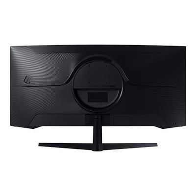 Moniteur de jeu Samsung G5 C34G55TWWP, 34 pouces, panneau VA, résolution UWQHD, AMD FreeSync Premium, courbure 1000R, taux de rafraîchissement de 165 Hz, temps de réponse de 1 ms (MPRT), noir