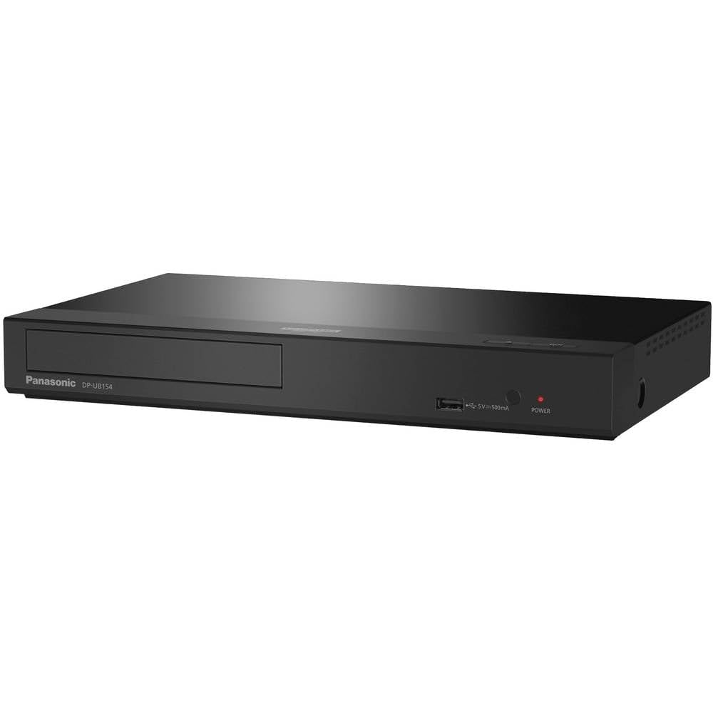 Panasonic DP-UB154EG-K Ultra HD Blu-ray Player in schwarz (HDR10+, 4K Blu-ray Disc, 4K VoD, Dolby Atmos, HDMI, USB)