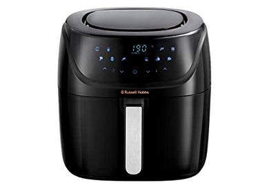 Russell Hobbs Heißluftfritteuse L 4L Rapid AirFryer [sehr kleines Gehäuse/7 Kochfunktionen/10 Programme] SatisFry (spülmaschinenfest, max 220°C, Fritteuse ohne Öl, Grillen,Backen,Braten etc) 27160-56