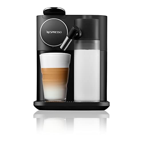 Nespresso De'Longhi EN640.B Gran Lattissima Kaffeekapselmaschine mit automatischem Milchsystem,19 Bar Druck,1400W,Schwarz