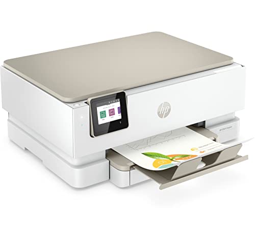 Imprimante multifonction HP Envy Inspire 7220e, imprimante à jet d'encre, 20€ de cashback, 3 mois d'impression gratuite avec HP Instant Ink inclus, HP+, impression, numérisation, copie, impression photo, DIN A4, WLAN, Airprint