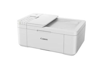 Canon Farbtintenstrahldrucker PIXMA TR4651 Multifunktionsgerät DIN A4 (Scanner, Kopierer, Drucker, Fax, 4800 x 1200 DPI, LCD, WLAN, USB, Apple AirPrint, PIXMA Cloud Link, ADF Duplexdruck) weiß