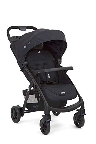 Joie Muze Kinderwagen mit vollem Funktionsumfang, kompakter faltbarer Babywagen mit 5-Punkt-Gurt, kompatibel mit Reisesystem, flach liegend und geeignet für Geburt bis 15 kg (Geburt - 36 Monate)