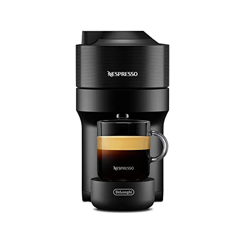 Nespresso De'Longhi ENV90.B Vertuo Pop, Kaffeekapselmaschine, 1350W, Liquorice Black