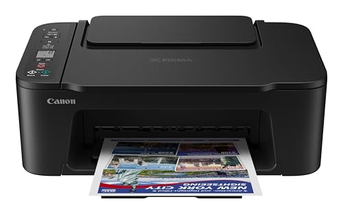 Canon PIXMA TS3750i: Drahtloser Farbtintenstrahldrucker, A4, drucken, kopieren, scannen. Kompatibel mit PIXMA Print Plan, randloses Fotodrucken, ideal für Home-Office und Smartphones