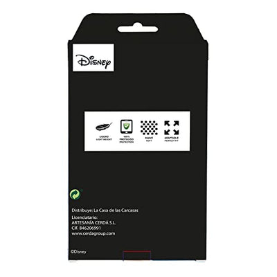 Schutzhülle kompatibel mit Samsung Galaxy A55 5G, offizielles Disney Mickey und Minnie Kuss, um Ihr Handy zu schützen. Flexible transparente Silikonhülle mit offizieller Lizenz von Disney-Klassikern