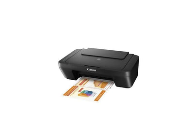 Canon PIXMA MG2555S Drucker Farbtintenstrahl Multifunktionsgerät DIN A4 (Scanner, Kopierer, USB, 4.800 x 600 dpi) schwarz