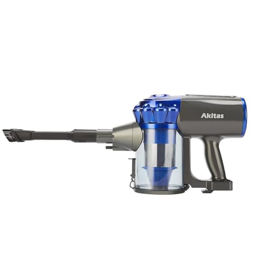 Akitas V8 3in1 Akku Staubsauger Kabellos Hand und Vertikal Leicht 22,2 V 150 W Wiederaufladbarer Lithium-Akku für Böden, Teppiche, Tierhaare