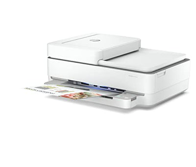 HP ENVY 6420e Multifunktionsdrucker, 20€ Cashback, 3 Monate gratis drucken mit HP Instant Ink inklusive, HP+, Drucker, Kopierer, Scanner, Mobiler Faxversand, WLAN, Automatischer Dokumenteneinzug