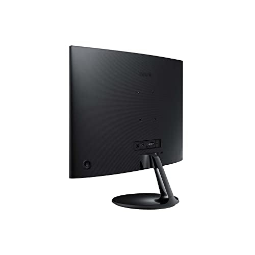 Moniteur Samsung S36C Essential S27C364EAU, incurvé, 27 pouces, dalle VA, résolution Full HD, Eco Saving Plus, AMD FreeSync, temps de réponse de 4 ms, taux de rafraîchissement 75 Hz, noir