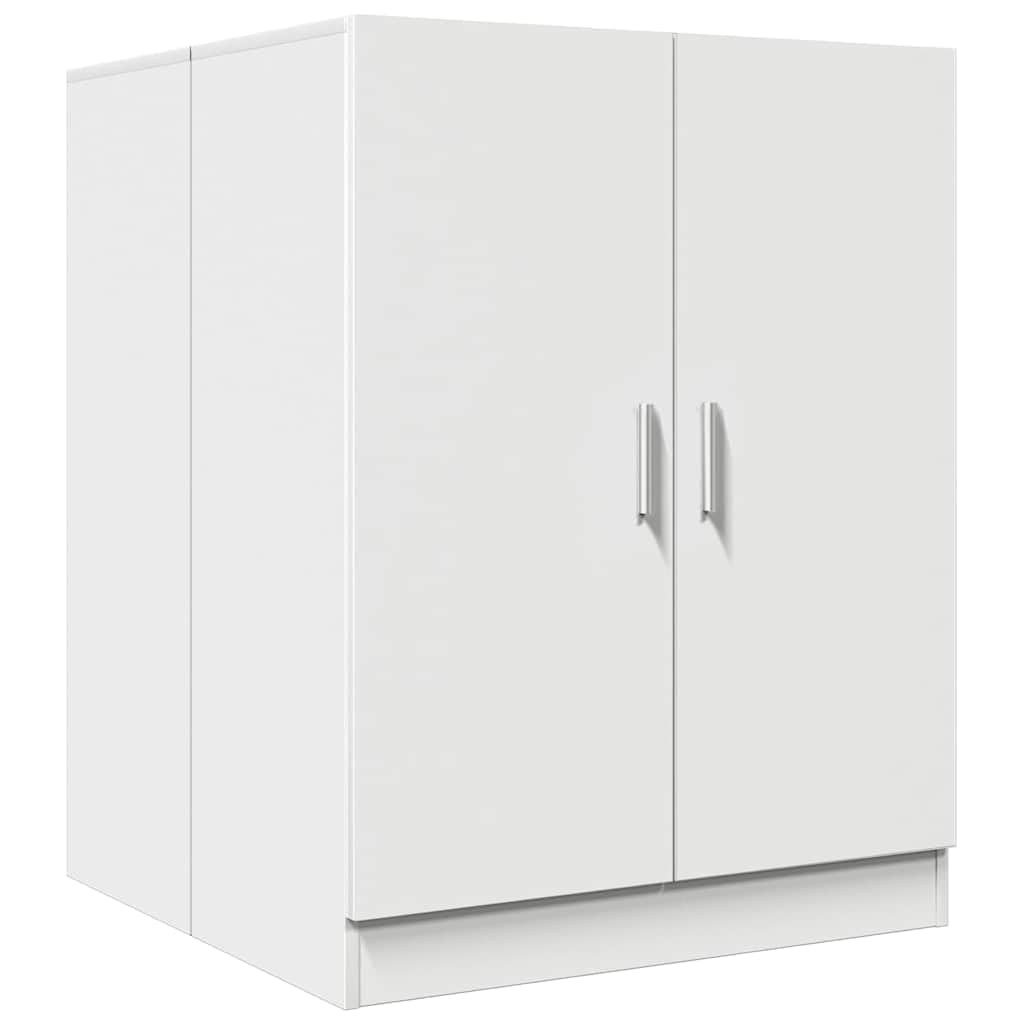 vidaXL Waschmaschinenschrank Badschrank Badmöbel Badezimmerschrank Schrank Badezimmermöbel Trocknerschrank Weiß 71x71,5x91,5cm