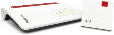 AVM FRITZ!Mesh Set: FRITZ!Box 7530 AX (Wi-Fi 6 Router mit 1.800 MBit/s + 600 MBit/s) und FRITZ!Repeater 1200 AX (Wi-Fi 6 Repeater mit 2.400 Mbit/s + 600 Mbit/s, deutschsprachige Version)