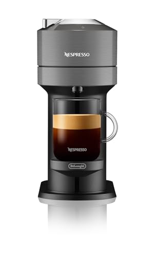 Nespresso De'Longhi ENV 120.GY Vertuo Next Kaffeekapselmaschine, 1500W , 1.1 L, 42.9 x 14.2 x 31.9 cm, grau