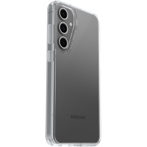 OtterBox Symmetry Clear Hülle für Samsung Galaxy S24 FE, sturzsicher, schützende dünne Hülle, 3X getestet nach Militärstandard, Transparent, Keine Einzelhandelsverpackung