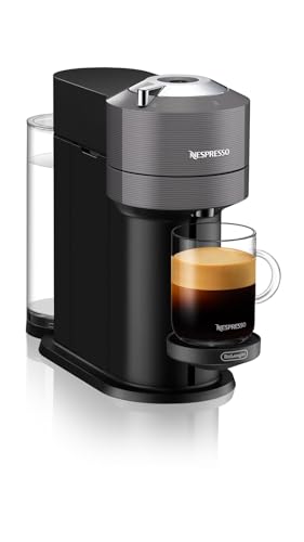 Nespresso De'Longhi ENV 120.GY Vertuo Next Kaffeekapselmaschine, 1500W , 1.1 L, 42.9 x 14.2 x 31.9 cm, grau