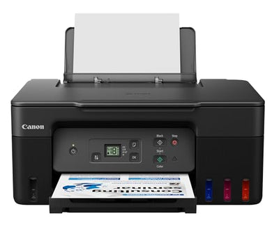 Canon PIXMA G2570 MegaTank 3in1 Multifunktionsgerät Große nachfüllbare Tintenbehälter DIN A4 (Scanner, Kopierer, Drucker, Farbtintenstrahldrucker, USB, LC Display), schwarz/grau