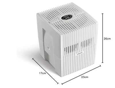 Venta Luftbefeuchter AH510, sehr leise 24 dB(A), energieeffizient 3 Watt, hygienische Kaltverdunstung ohne Filter, 5 l-Tank, bis 35 m², App-Steuerung, mit Duftfunktion