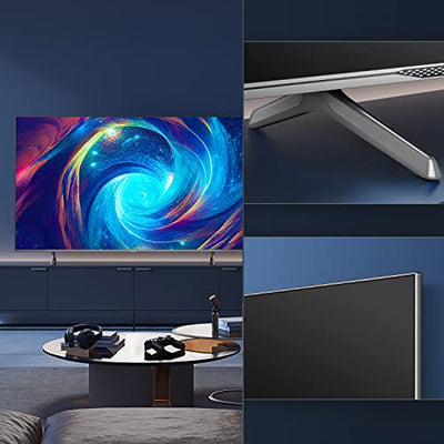 Hisense 55E7KQ PRO 139cm (55 Zoll) Fernseher, 4K UHD, QLED, Smart TV, HDR, Dolby Vision IQ, 144Hz (VRR), HDMI 2.1, Game Mode PRO, Triple Tuner, Alexa Built-In, Dolby Atmos, Dunkelgrau [2023]