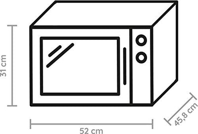 Bauknecht MW 49 SL Freistehender Mikrowellen Backofen/ Mikrowelle 800 Watt/ Quarz-Grill 900 Watt/ Heißluft 1700 Watt/ Dampfgarfunktion inkl. Dampfgarbehälter