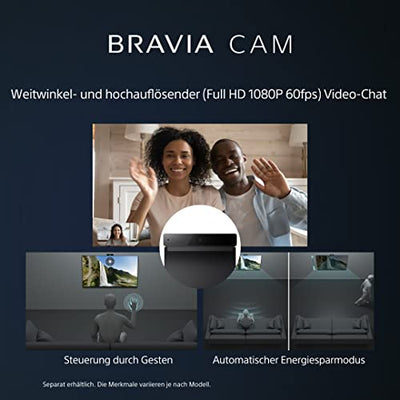 Sony BRAVIA, KD-50X75WL, 50 Zoll Fernseher, LED, 4K HDR, Google TV, Smart TV, Works with Alexa, BRAVIA CORE, HDMI 2.1, Gaming-Menü mit ALLM