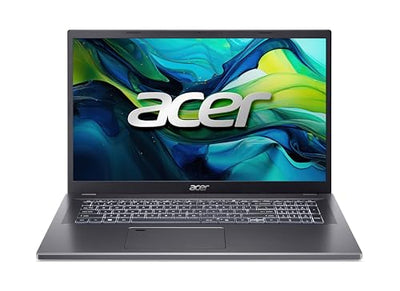 Acer Aspire 17 (A17-51M-74F2) Laptop | 17,3" FHD IPS Display | Intel Core 7 150U | 32 GB RAM | 1 TB SSD | Intel Grafik | Windows 11 | QWERTZ Tastatur | grau