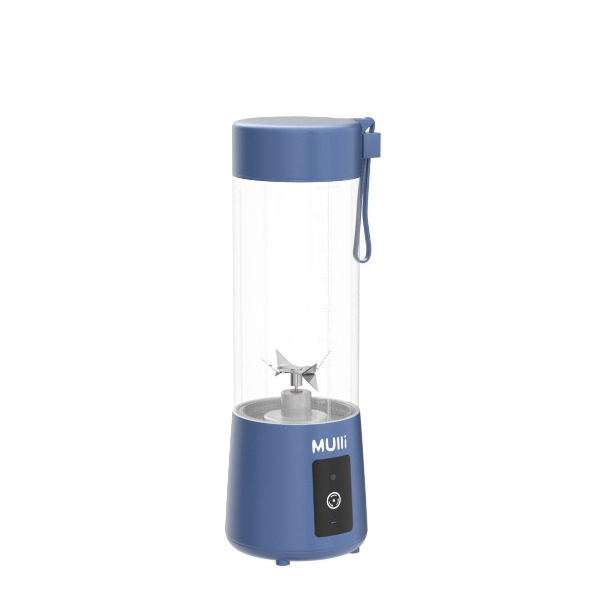 Mulli Tragbarer Mixer,Aufgerüstete Version Mini-Mixer für Frucht-Smoothies und Shakes, USB-aufladbarer Entsafter für Babynahrung, Fitnessstudio, Reisen und mehr