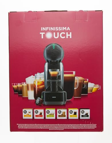 NESCAFÉ DOLCE GUSTO INFINISSIMA TOUCH by KRUPS schwarz automatische Kaffeekapselmaschine