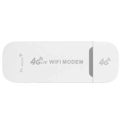 VBESTLIFE 4G-LTE-USB-WLAN-Modem, 150-Mbit/s-WLAN-Router mit SIM-Kartensteckplatz, Unterstützt 10 Benutzer, Tragbarer Reise-Hotspot, Unterstützt LTE B1 B3 B5