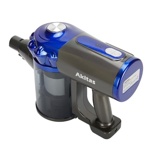 Akitas V8 3in1 Akku Staubsauger Kabellos Hand und Vertikal Leicht 22,2 V 150 W Wiederaufladbarer Lithium-Akku für Böden, Teppiche, Tierhaare