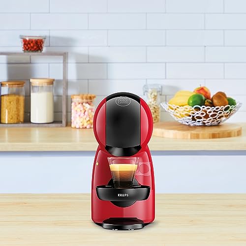 Krups NESCAFÉ DOLCE GUSTO PICCOLO XS by rot/schwarz manuelle Kaffeekapselmaschine