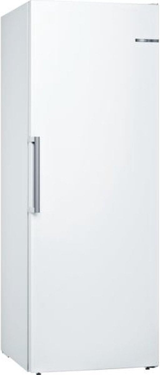 Bosch GSN58AWDV Serie 6 XXL-Gefrierschrank, 191 x 70 cm extra breit, 365 L, NoFrost nie wieder abtauen, LED-Beleuchtung gleichmäßige Ausleuchtung, BigBox Platz für großes Gefriergut, Weiß