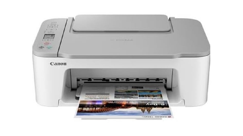 Canon PIXMA TS3551i 3-in-1 WLAN-Drucker fürs Homeoffice, Kopierer und Scanner – PIXMA Print Plan kompatibel – Drucken von Randlosfotos – kabelloses Drucken/Scannen via Cloud und Smartphone (Weiß)