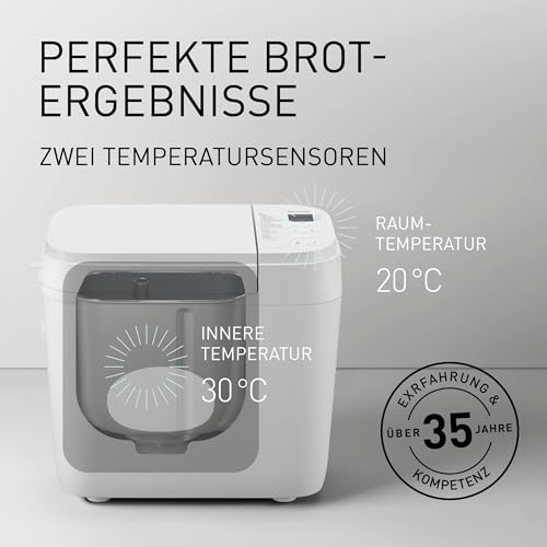 Panasonic SD-B2510WXE Brotbackautomat, 1.1 kilograms, Weiss