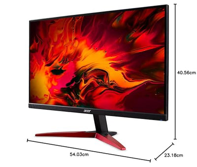 Moniteur de jeu Acer Nitro KG241YS3 23,8 pouces (écran de 60 cm) Full HD, 180 Hz, 1 ms (VRB), 2xHDMI 2.0, DP 1.2, AMD FreeSync Premium, noir