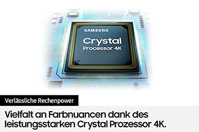 Téléviseur Samsung Crystal UHD 4K 43 pouces (GU43AU8079UXZG), HDR, AirSlim, Dynamic Crystal Color [2021]