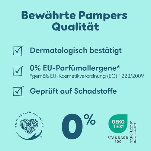 Pampers Baby Windeln Größe 5, Premium Protection, Windeln x152, 11kg-16kg, Doppelter Schutz für Hautkomfort & gegen Auslaufen