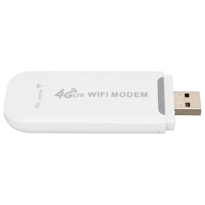 VBESTLIFE 4G-LTE-USB-WLAN-Modem, 150-Mbit/s-WLAN-Router mit SIM-Kartensteckplatz, Unterstützt 10 Benutzer, Tragbarer Reise-Hotspot, Unterstützt LTE B1 B3 B5