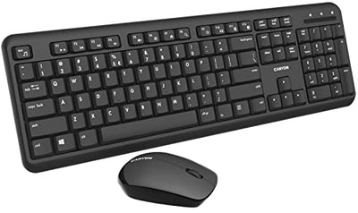 Canyon Kabelloses Kombi-Set mit Samt-Profil, Tastatur und Maus