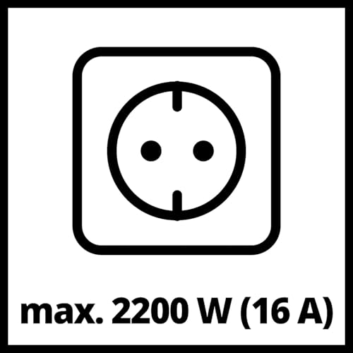 Einhell Nass-Trockensauger TE-VC 2025 SACL (Staubschutzkl. L, für Staubpartikel mit AGW-Werten >1 mg/m³, 25l-Edelstahltank, Filterreinigung, Gerätesteckdose, inkl. Düsen u. Filter), Rot , Schwarz