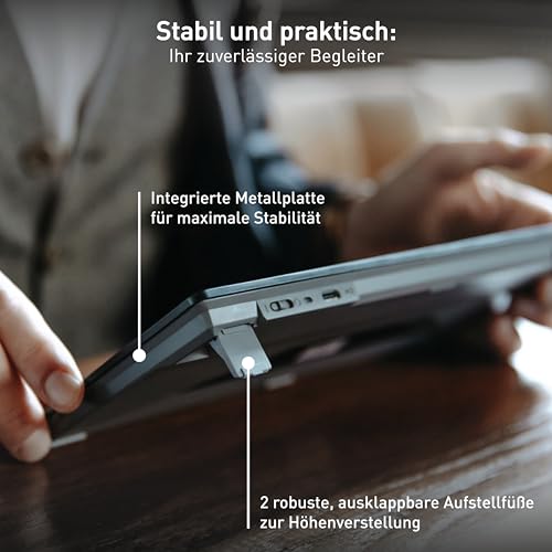 CHERRY KW 9200 MINI, Kompakte Multi-Device-Tastatur für bis zu 4 Geräte, Deutsches Layout (QWERTZ), Bluetooth, 2,4 GHz oder Kabel, Wiederaufladbar, Schwarz