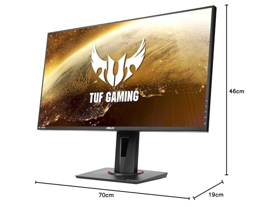 ASUS TUF Gaming VG279QM - 27 Zoll Full HD Monitor - 280 Hz, 1ms GtG, AdaptiveSync & G-Sync kompatibel, DisplayHDR 400 - Fast IPS Panel, 16:9, 1920x1080, DisplayPort, HDMI, ergonomisch